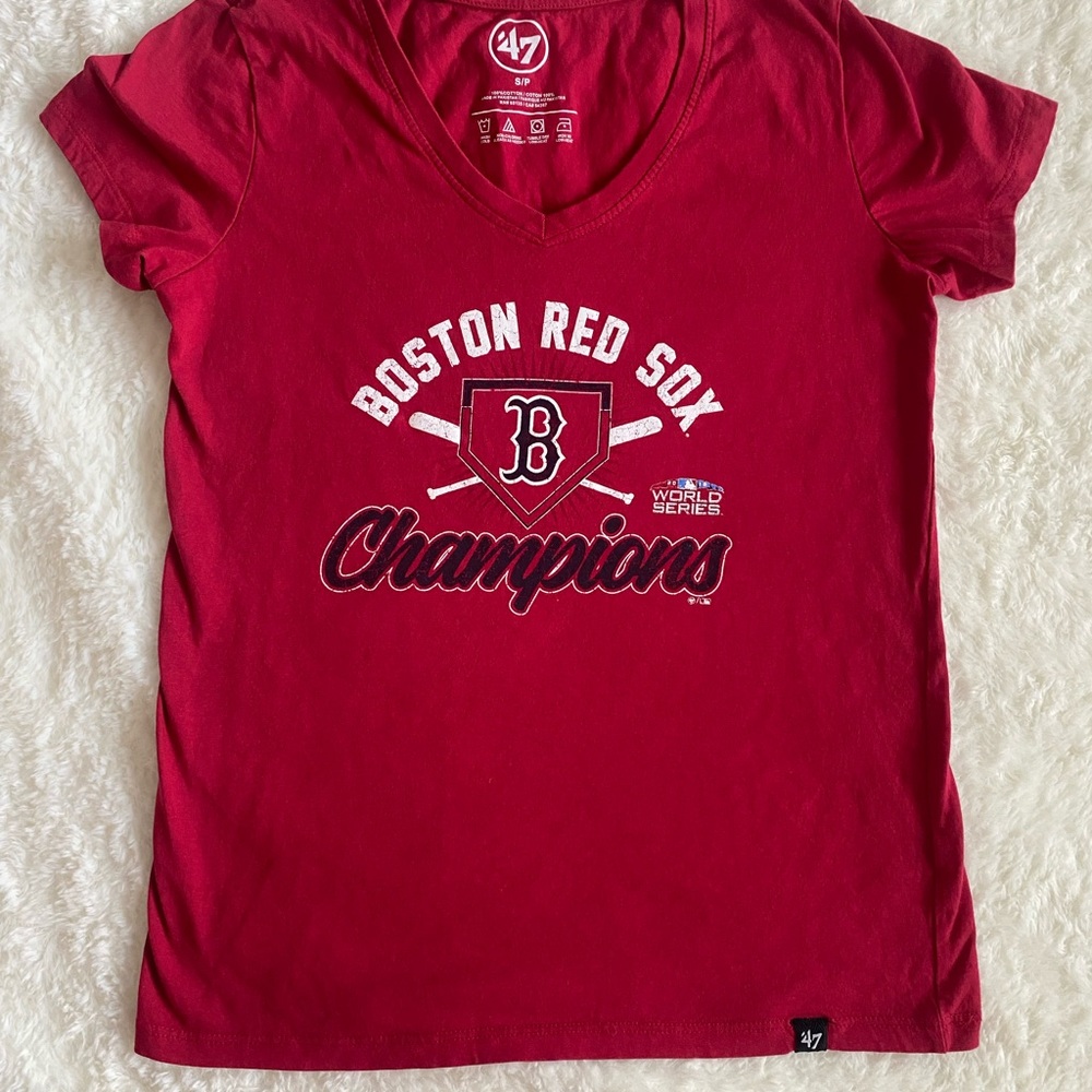 47 Boston Red Sox Red Champions Tee